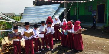 Disapu Angin Puting Beliung, Satu Bangunan Sekolah di Bandung Barat Rata dengan Tanah
