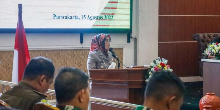 Paripurna, DPRD dan Pemdakab Purwakarta Sampaikan Dua Raperda