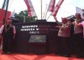 Ridwan Kamil Resmikan Monumen Perajin Bendera Merah Putih Leles di Garut