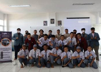 Tambah Kompetensi Keahlian Siswa, Prodi Teknik Komputer UPI Amalkan Ilmu Robotika Berbasis Simulator