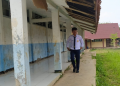 Rusak Parah, Siswa SMPN 1 Cipongkor Khawatir Sekolahnya Akan Ambruk