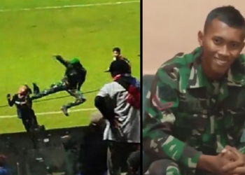 Prajurit TNI Penendang Aremania Minta Maaf, Begini Proses Hukum yang Diberlakukan