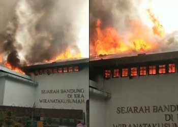 Satu Orang Diamankan Polisi dalam Kebakaran Gedung Bapelitban Kota Bandung, Tabung Gas Ikut Dibawa