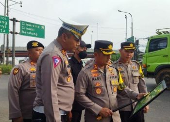 Pertigaan Padalarang Titik Krusial Kemacetan Saat Arus Mudik Lebaran Polisi akan Lakukan Ini