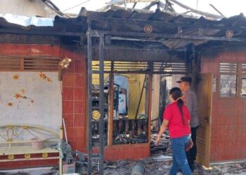 Preman Kampung Gigit Lengan Istri karena Cemburu Bakar Rumah setelah Istri Mau Lapor Polisi