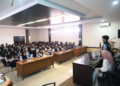 Sekretaris Diskominfo Kabupaten Garut menerima kunjungan industri dari SMK Aulia Bogor di Garut, Jawa Barat