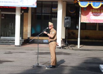 Sekda Garut Sampaikan Indeks Pembangunan Manusia pada Apel Pagi di Lingkup Dinas Pendidikan