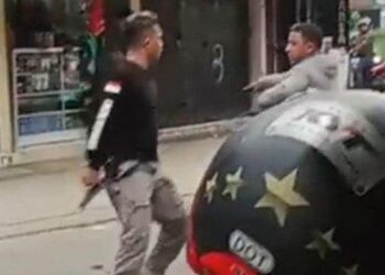 Aksi Tenteng Senjata Api Terjadi di Jalanan di Rancamanyar Bandung, Polisi Bilang Sudah Ditangkap