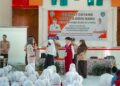 Hari Pertama Masuk Sekolah, Bupati Nina Agustina Berikan Motivasi Semangat Belajar