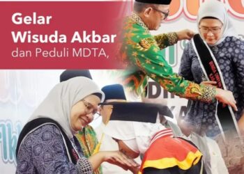 Gelar Wisuda Akbar dan Peduli MDTA, Bupati Nina Agustina dijuluki “Bunda DTA Kabupaten Indramayu”