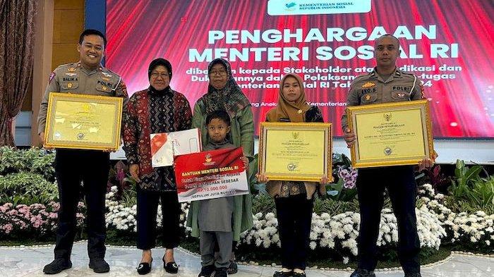 Ibu Murid SD yang Mengirim Surat Kepada Polisi Mengaku Seperti Mimpi Hadiri Undangan Menteri Sosial