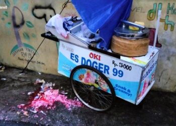 Viral Seorang Pria Penjual Es Doger di Bacok Gara-garanya Tak Diberi Es Gratis