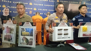 Polres Karawang Bekuk Tiga Pengoplos Gas Melon di Karawang Barat