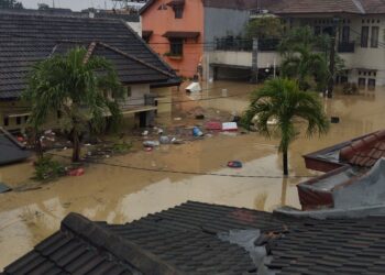 BPBD Sebut Banjir Bekasi Tingginya Ada Yang Mencapai 3 Meter