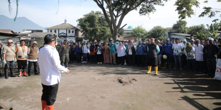 Bupati Garut Lakukan Monitoring Gerakan Bersama Mitigasi Bencana Hidrometrologi