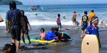 Pantai Cilame Rancabuaya Garut Selatan Jadi Incaran Wisatawan Luar Kota