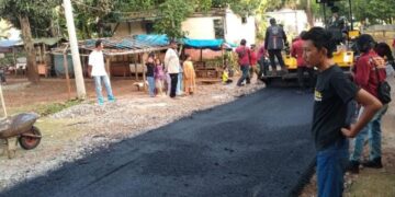 Pemerintah Desa Purbayani Laksanakan Pembangunan Jalan Sepanjang 600 Meter