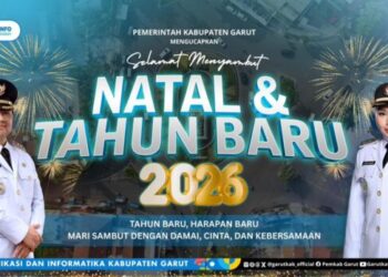 Pemerintah Kabupaten Garut Mengucapkan Selamat Natal dan Tahun Baru 2026