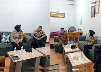 Kapolsek Megamendung Polres Bogor Sambangi Apdesi Kecamatan Megamendung