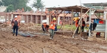 Diduga Abaikan Keselamatan Kerja, Penggunaan APD di Proyek Sekolah Rakyat Soreang Menjadi Sorotan