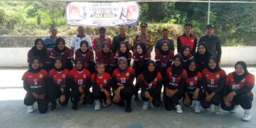 Camat Caringin Buka Turnamen Bola Voly Liga Desa Tingkat Kecamatan Caringin Garut