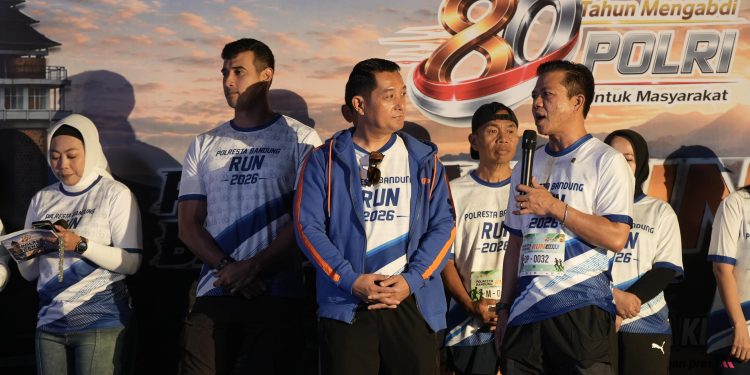 Polresta Bandung Run Jadi Ajang Promosi Daerah dan Penggerak Ekonomi Masyarakat