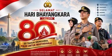Selamat Hari Bhayangkara ke-80 Tahun 2026