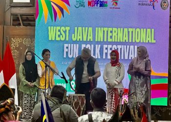 Bandung Jadi Tuan Rumah West Java International Fun Folk Festival, Satukan Budaya Lima Negara