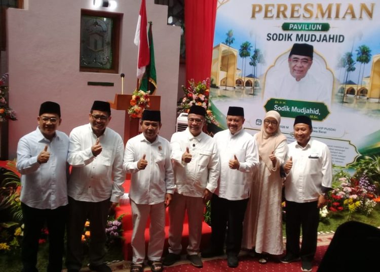 Dua Tokoh Perintis PUSDAI Diabadikan, Paviliun Miftah Faridl dan Sodik Mudjahid di Resmikan